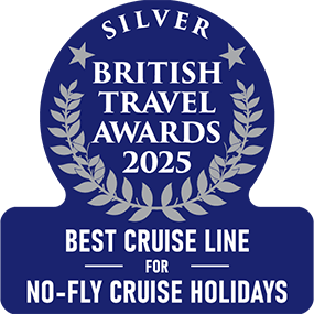 Silver British Travel Awards 2025 Best Cruise Line for No-Fly Cruise Holidays